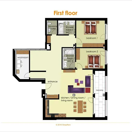 아파트 Jungfraucenter Roteflue - Griwa Rent 인터라켄